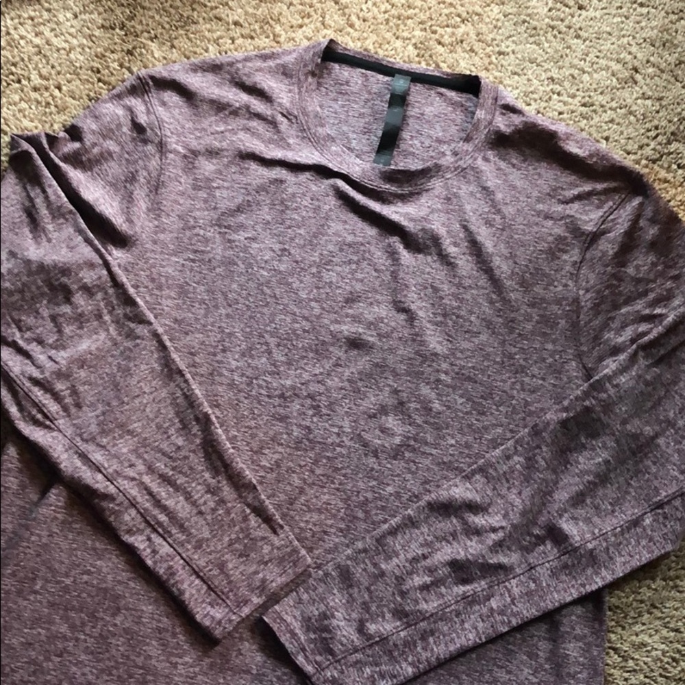 lulu lemon drysense mesh long sleeve shirt